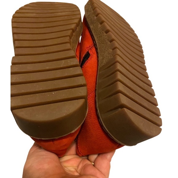 SPRING STEP SHOES addlyn bootie in red nubuck size 37 - Picture 5 of 6